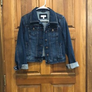 LOFT jean jacket dark blue